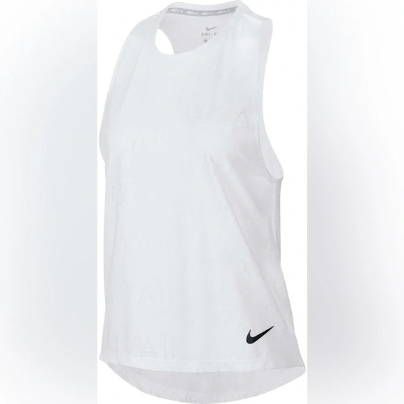 Nike Women's Air Racerback Running Tank Top Running Dri-Fit size M - Picture 2 of 10